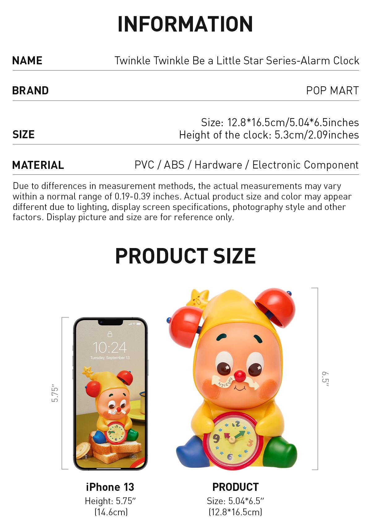 [Spanish] – Twinkle Twinkle Be a Little Star Series – Reloj Despertador