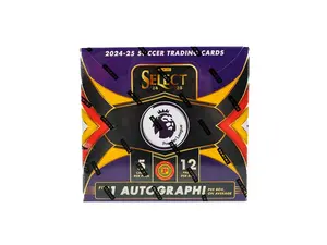 X 2 (TWO) PACKS - 2024-25 PANINI SELECT ENGLISH PREMIER LEAGUE EPL SOCCER INTERNATIONAL