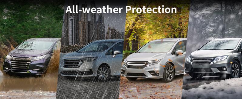 Lasfit fit for 2018-2026 Honda Odyssey TPE Custom Floor Mats or Rear Cargo Mat