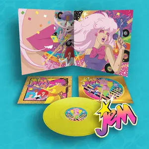 Jem and the Holograms - Jem And The Holograms  [VINYL RECORD - LP] Bonus Tracks, Colored Vinyl, Gatefold LP Jacket, Yellow, Poster, Deluxe Ed
