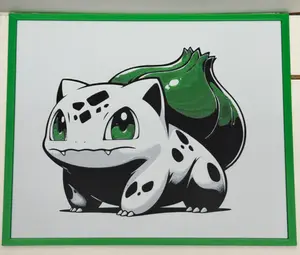 Bulbasaur Pokémon Gen 1 - 3D Printed (Painting)
