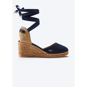 Sagaro Canvas Espadrille Wedges Sagaro Canvas Espadrille Wedges