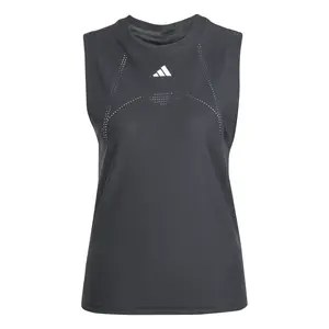 adidas Womens Climacool Match Crew Neck Athletic Tank  Casual - Black
