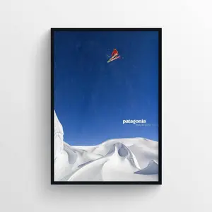 [Sale up to 30%] + [FREE SHIP] + [NO FRAME] Patagonia 2012 Winter Magazine Poster - Landspace Travel Decoration Gift Idea Wall Art - Decor Room Home Artistic Print Photo