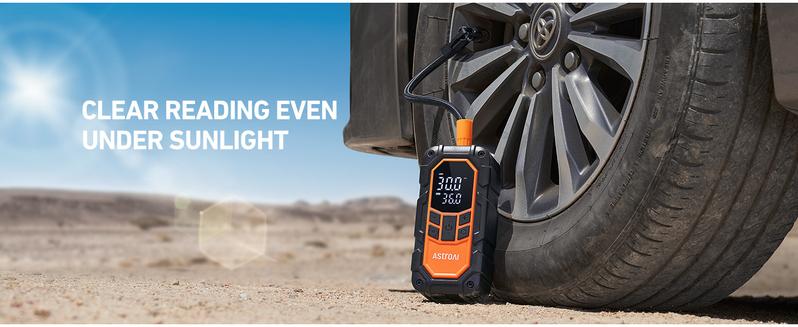 AstroAI S8 Air Nano Jump Starter with Air Compressor, 1500A Peak Car Battery Jump Starter Portable (6.0 Gas/3.0L Diesel) with 150PSI Auto-Shutoff Tire Inflator, 12V Battery Charger Booster(Orange) AstroAI S8 Air Nano Jump Starter with Air Compressor, 1500A Peak Car Battery Jump Starter Portable (6.0 Gas/3.0L Diesel) with 150PSI Auto-Shutoff Tire Inflator, 12V Battery Charger Booster(Orange)