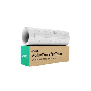 Cricut Value Transfer Tape (5.5 in x 30 ft), Transparent