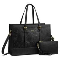 Black Embossed (Full PU Leather)