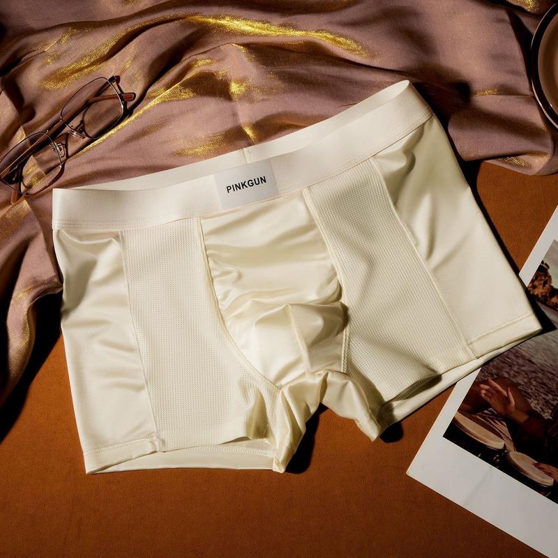 Men's Boxer Briefs 4/8 Pack!Patent-Pending Mesh Technology - Buttery Soft & Breathable Slim Fit, Zero-Chafing Versatile Piece for Commuting, Workouts, & Dates! Available in Multiple Colors - New Fall/Winter Collection Christmas Gift