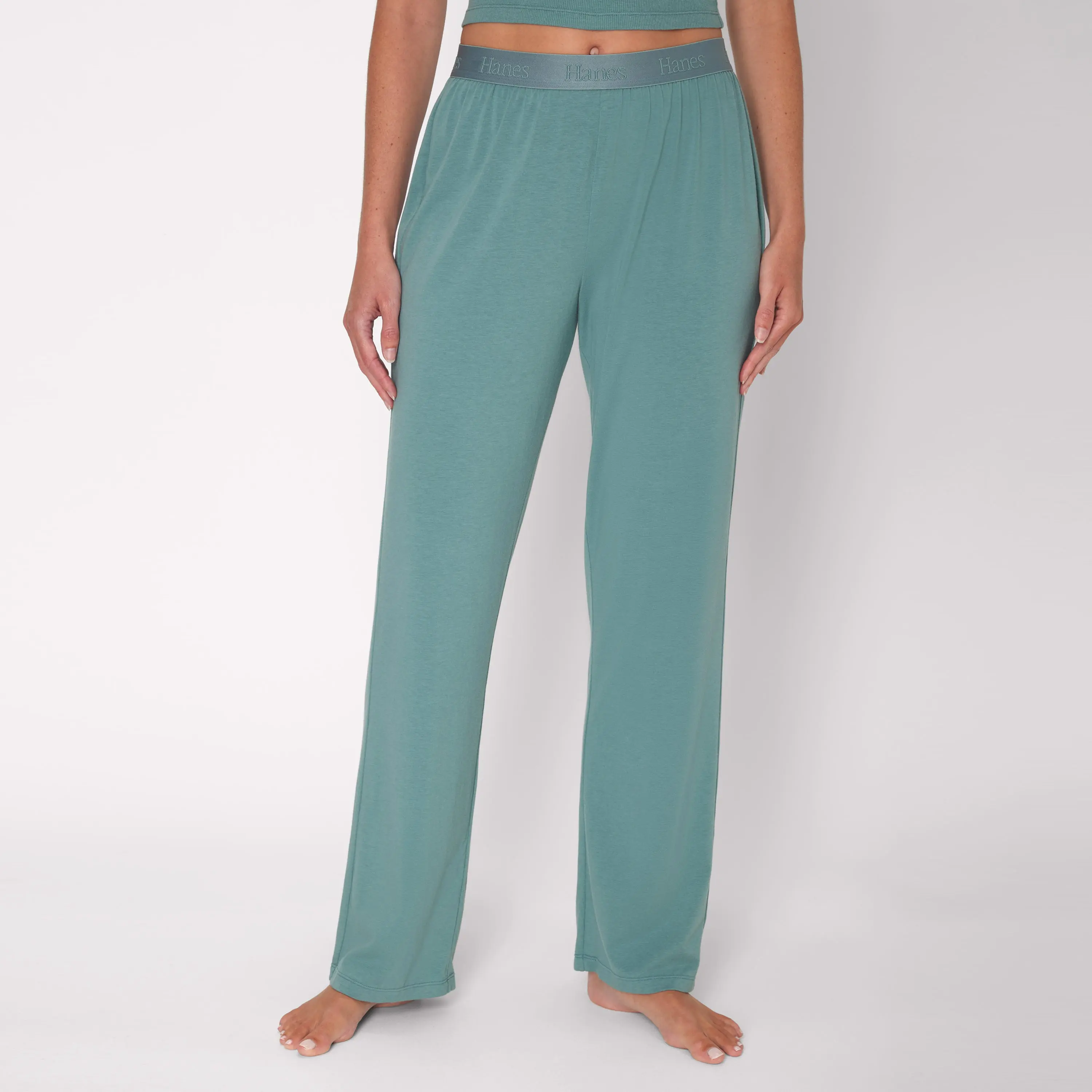 Hanes Originals Women's Supersoft Comfywear Lounge Pants 30" Intimates Comfortable Fit Soft Stretch Fabric Breathable Hlt210 Loungewear Elastic Lightweight Spandex Nightwear Pajamas