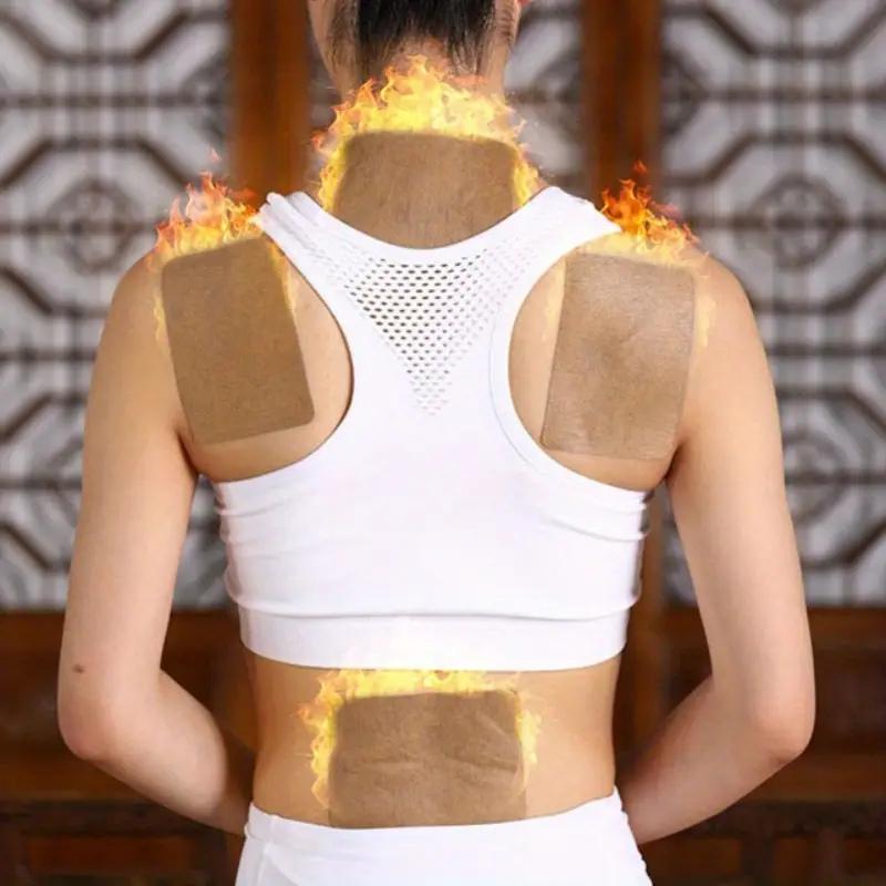 The Ultimate Chinese Wellness Tool! 50-Piece Mugwort & Ginger Heat Patches 12-Hour Long-Lasting Relief for Shoulders, Neck, Knees, Lower Back, and Abdomen
