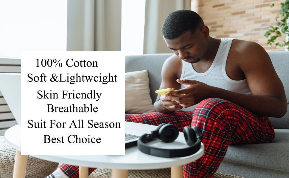 MoFiz Men's Pajama Pants Ultra Lightweight Pjs Bottoms Sleepwear Bottom Pants With Pocket Drawstring 3-Pack MoFiz Men's Pajama Pants Ultra Lightweight Pjs Bottoms Sleepwear Bottom Pants With Pocket Drawstring 3-Pack