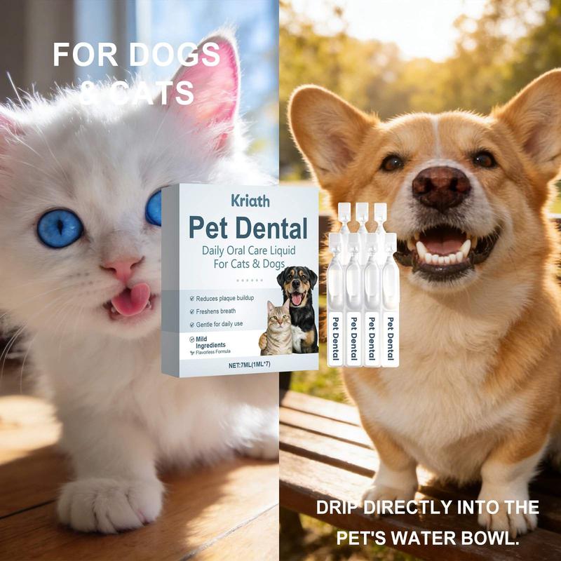 Pet Dental Oral Care Solution – Easy Daily Dental Care for Your Pet