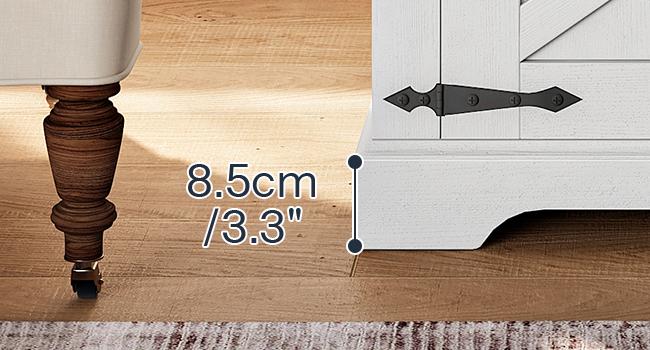 HOOBRO Farmhouse End Table with Charging Station, 23.6" Large End Tables for Living Room, Sofa Side Table with Barn Door, Wooden Square Nightstand Bedside Table, Flip Top, White and Walnut HOOBRO Farmhouse End Table with Charging Station, 23.6" Large End Tables for Living Room, Sofa Side Table with Barn Door, Wooden Square Nightstand Bedside Table, Flip Top, White and Walnut