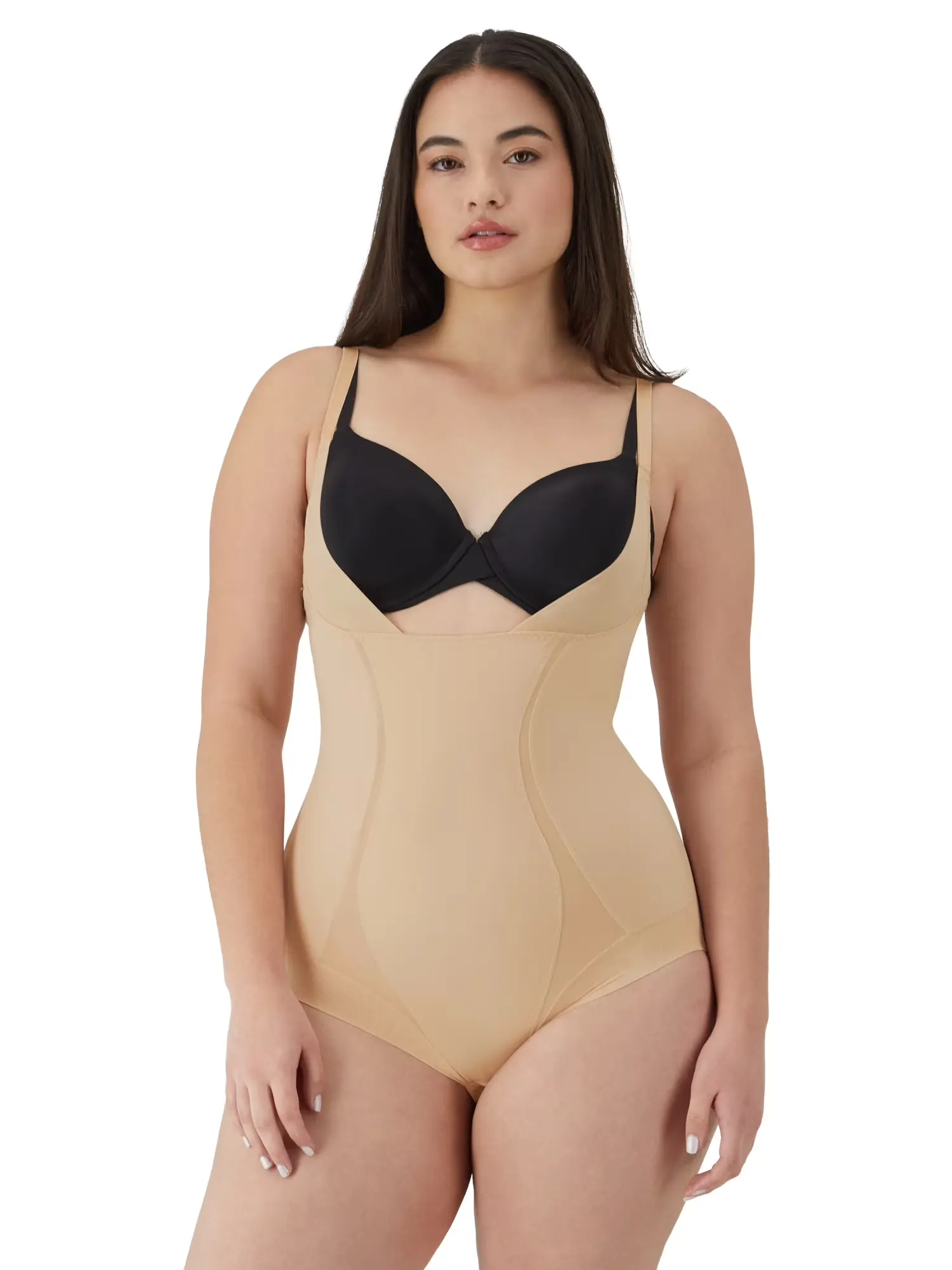 Maidenform Women’S Shapewear Open Bust Bodysuit FL5004 Sizes S-3XL