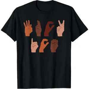 F ck ICE Hand Sign Language Anti Deportation Chinga La Migra T-Shirt
