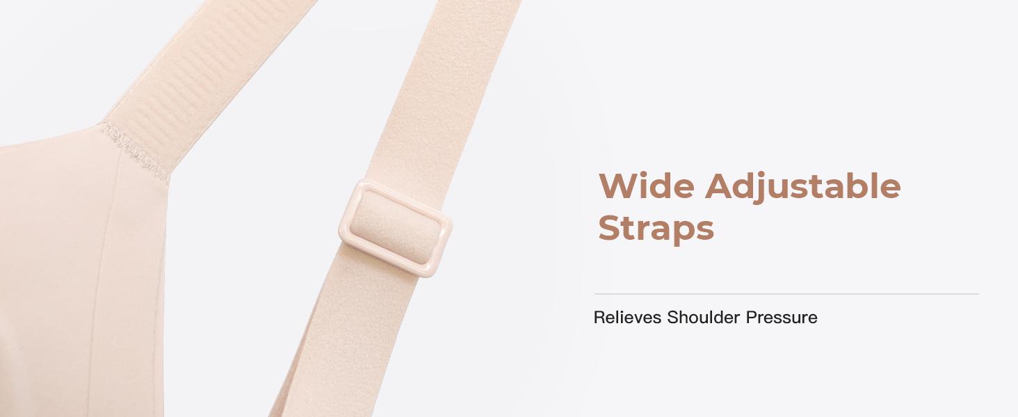 Lehoba Women's Deep V Wireless Push Up Bra Minimalist Supportive Jelly Bra Seamless Comfortable Bras Adjustable Straps & Full Coverage Seamless Everyday Comfort Bralettes with Removable Padding & Replace Padding Lehoba Women's Deep V Wireless Push Up Bra Minimalist Supportive Jelly Bra Seamless Comfortable Bras Adjustable Straps & Full Coverage Seamless Everyday Comfort Bralettes with Removable Padding & Replace Padding