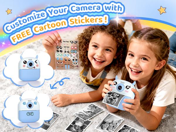 Instant Print Camera for Kids, Birthday Gifts for Girls Boys, HD Digital Video Cameras for Toddler, Portable Toy for 4 5 6 7 8 9 10 Year Old Girl with 32GB SD Card-Purple Instant Print Camera for Kids, Birthday Gifts for Girls Boys, HD Digital Video Cameras for Toddler, Portable Toy for 4 5 6 7 8 9 10 Year Old Girl with 32GB SD Card-Purple