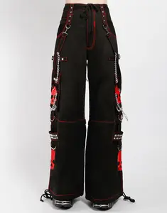 SUPER SKULL PANT RED SKULL