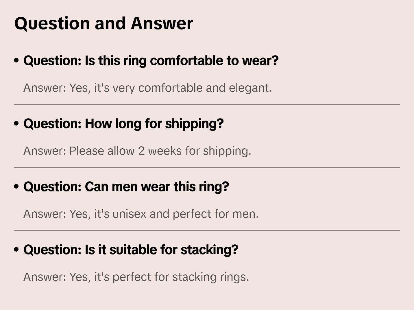 Pre-sale! Beveled Mia 1 mm Stacking Ring