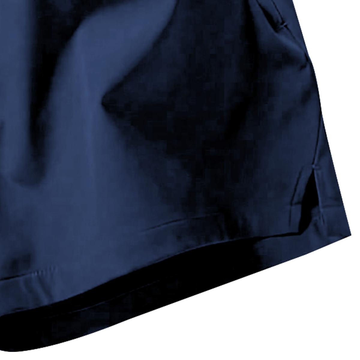 Men's Solid Color Casual Shorts Three-Piece Set, With Zipper Pockets, Summer Fashion Drawstring Sports Shorts, Suitable For Gym And Outdoor Wear