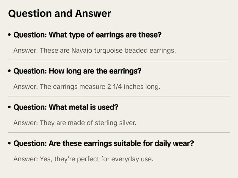 Navajo Sterling Silver Turquoise Chips Earrings-sm