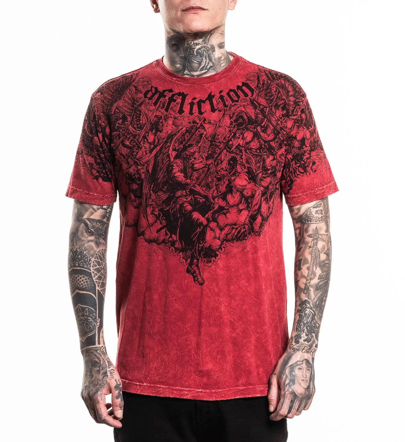 Affliction Men's T-shirt Immortal Burden