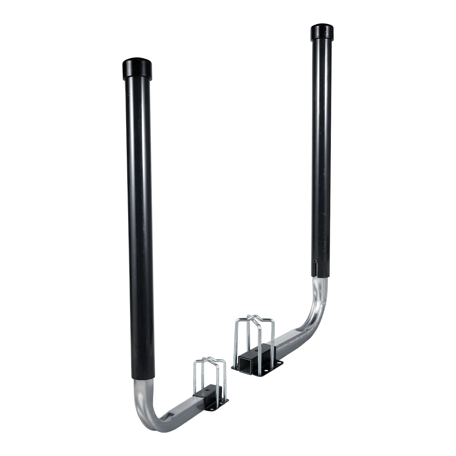 1 Pair of Boat Trailer Guide, Adjustable Heights 40"/48"/60", Trailer Guide Ons Galvanized Steel for Boat, Fishing Boat, Sailboat Trailer, L Shaped