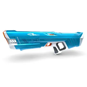 SPYRA Electric Water Blaster Outdoor Squirt Gun for Pool Games, SpyraThree, Blue SPYRA Electric Water Blaster Outdoor Squirt Gun for Pool Games, SpyraThree, Blue