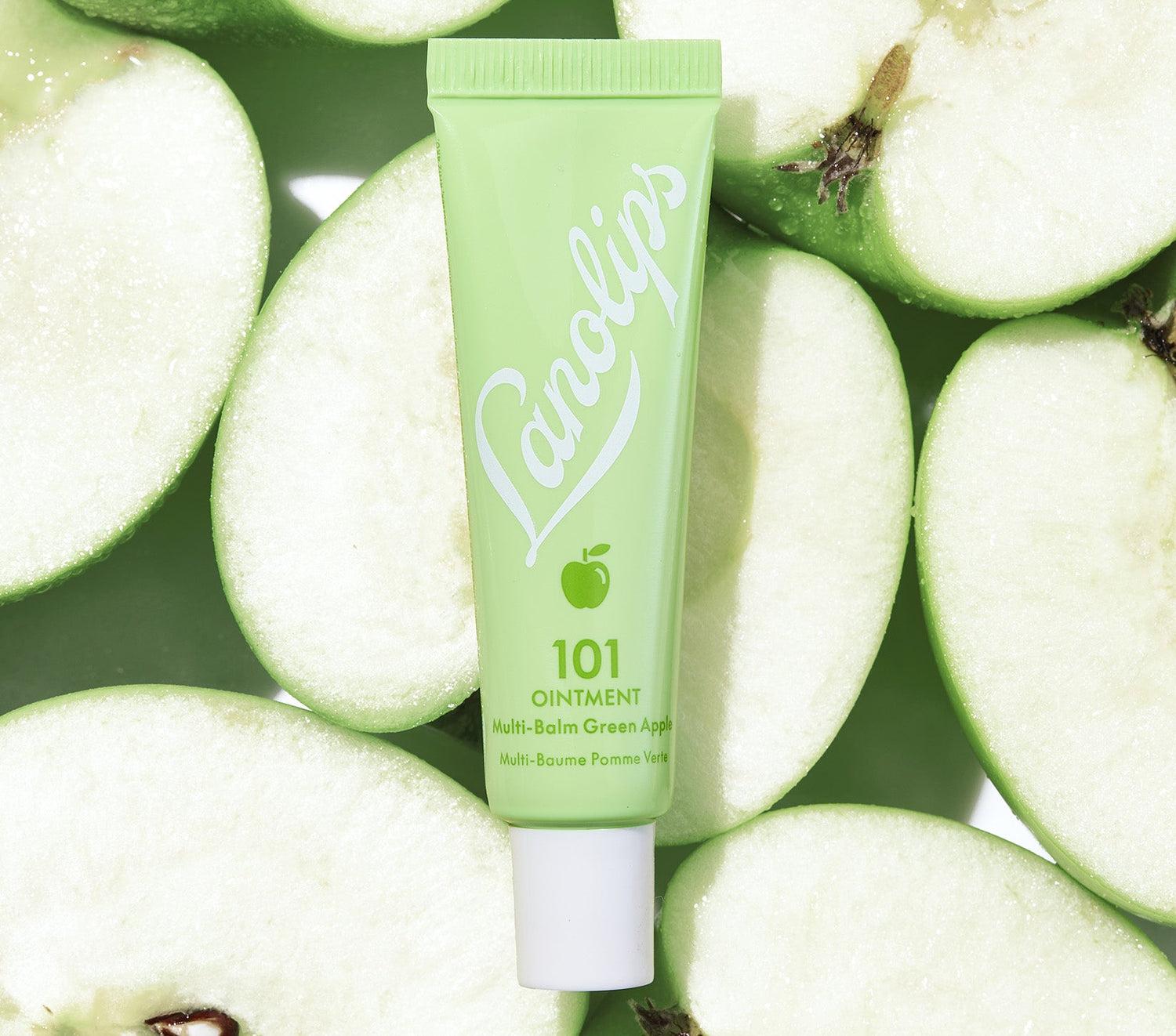 101 Ointment Multi-Purpose Balm Green Apple 100% Natural Hydrating Lip & Skin Balm with Lanolin & Vitamin E