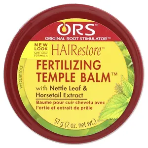 ORS HAIResture™, Fertilizing Temple Balm™, For Relaxed or Thermally-Straightened Hair, 2 oz (57 g)
