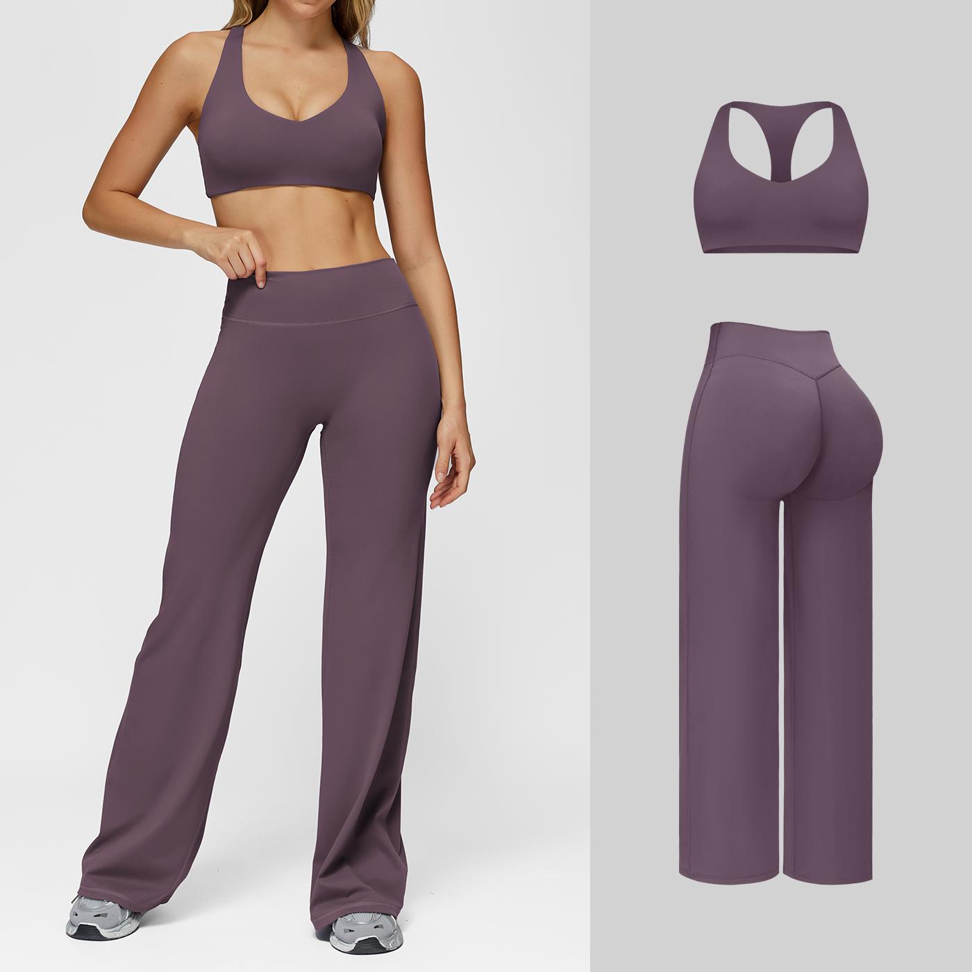 MFVIM Women's Sports Suit, Comfortable and Stylish Activewear Set for Workouts, Perfect for Yoga and Gym Sessions SpringStatements