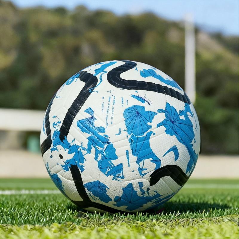 Official Size 5 Heat Sealed Soccer Ball,Durable Non-Slip PU Material, ldeal Gift forFriends & Family,Perfect for Adult Matches