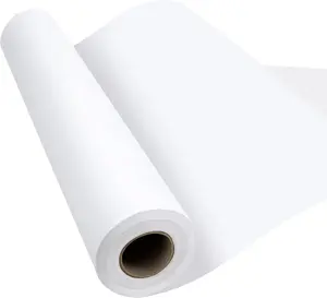 Phinus Craft Paper Roll 15''×354'', Industrial-Grade Kraft Paper Roll, White Easel Paper Roll for Kids for Moving, Gift Wrapping, Wall Art, Tab