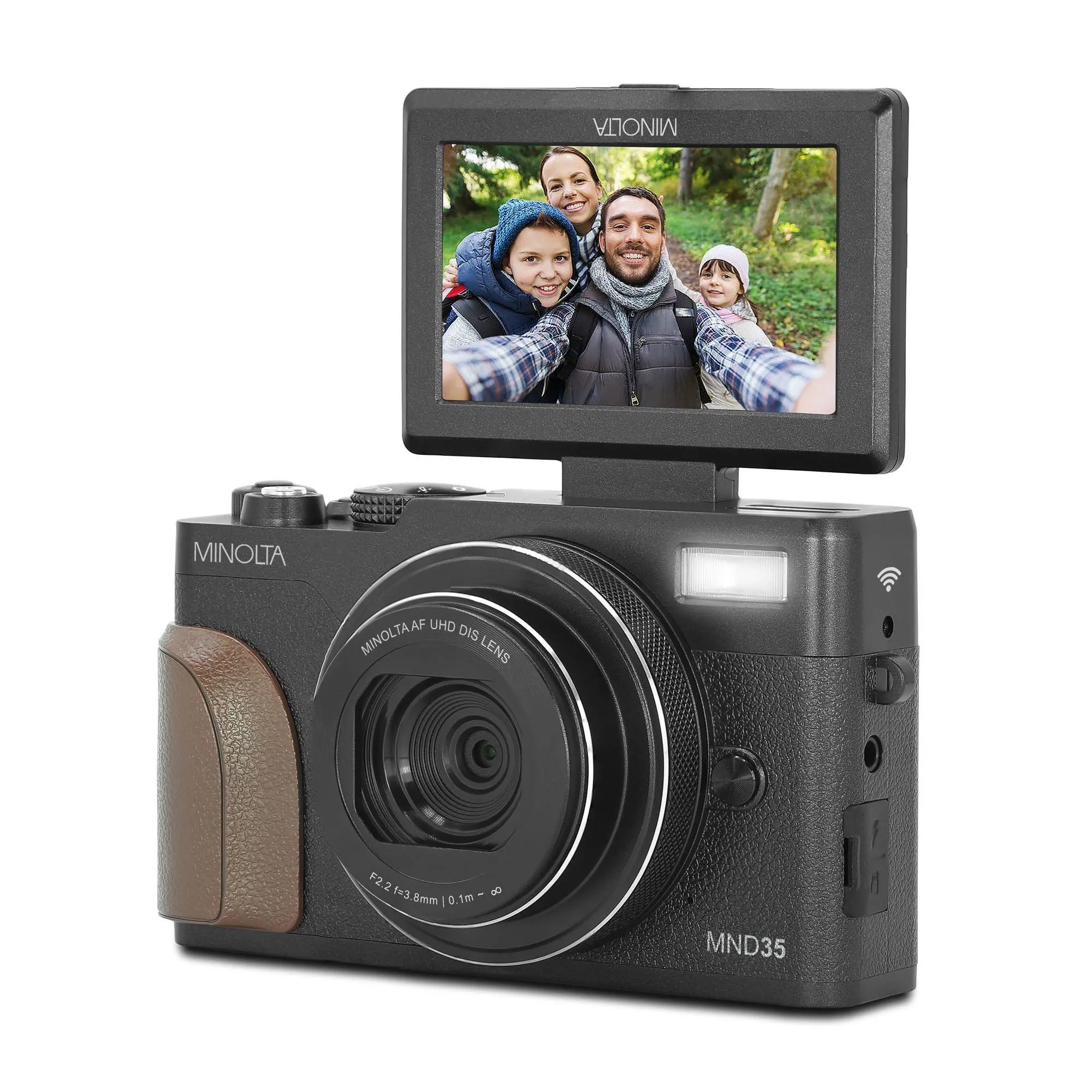 Minolta MND35 64MP 4K UltraHD Auto Focus Camera w/ Accessories Minolta MND35 64MP 4K UltraHD Auto Focus Camera w/ Accessories