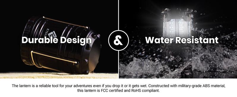 Etekcity Camping Lanterns, Battery Powered LED Emergency Lights for Hurricane Supplies, Tent Gear, Power Outages & Survival Kits