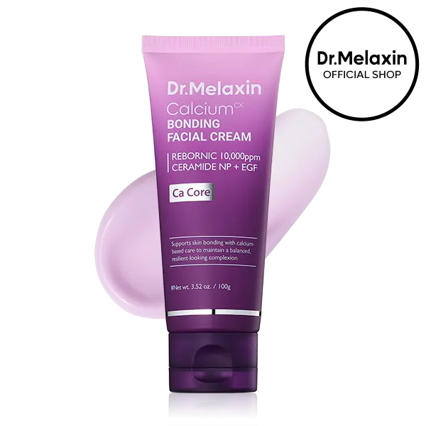 [Dr.Melaxin Official] Calcium Bonding Facial Cream Firming & Anti-Aging Face Moisturizer with REBORNIC 10,000ppm, Ceramide NP, EGF & Triple Hyaluronic Acid | Rebuilds Skin Density & Elasticity | Korean Skincare