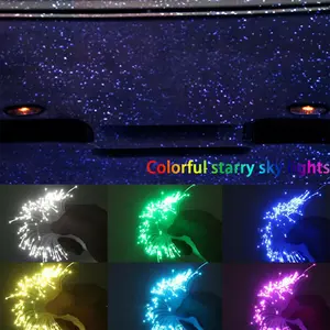 1000pcs Car & Home Star Headliner Kit - Fiber Optic Meteor Shower Lighting with Remote Control for Ceiling Decor