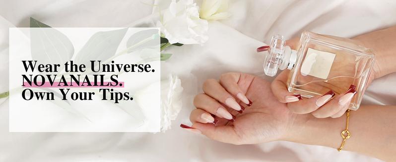 NOVANAILS French Tip Press On Kit 150Pcs Medium Square Skin Tones Gel Nail Tips Starter Kit for Gift and Nail Art DIY,Decorations Rhinestone Art Glue with Brushes Nude Acrylic Powder NOVANAILS French Tip Press On Kit 150Pcs Medium Square Skin Tones Gel Nail Tips Starter Kit for Gift and Nail Art DIY,Decorations Rhinestone Art Glue with Brushes Nude Acrylic Powder