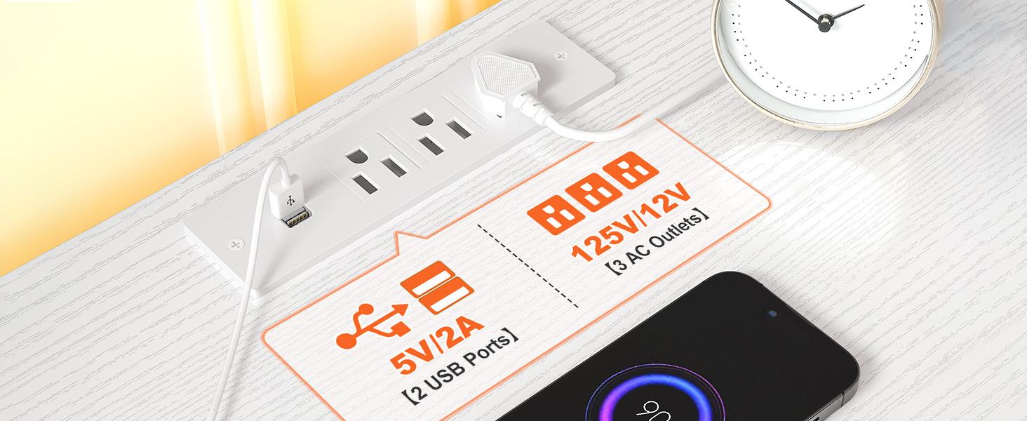 Raybee Furniture Dresser TV Stand with 10 Drawers, LED Lights & AC Outlets for Bedroom with Shelves & Side Pockets Sturdy Metal Frame & Wood Top