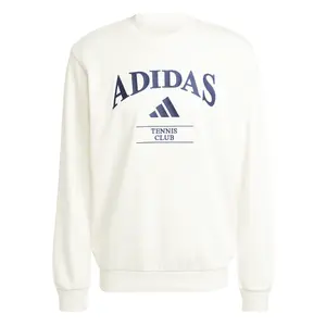 adidas Mens Heritage Crew Neck Sweatshirt Casual - Off White