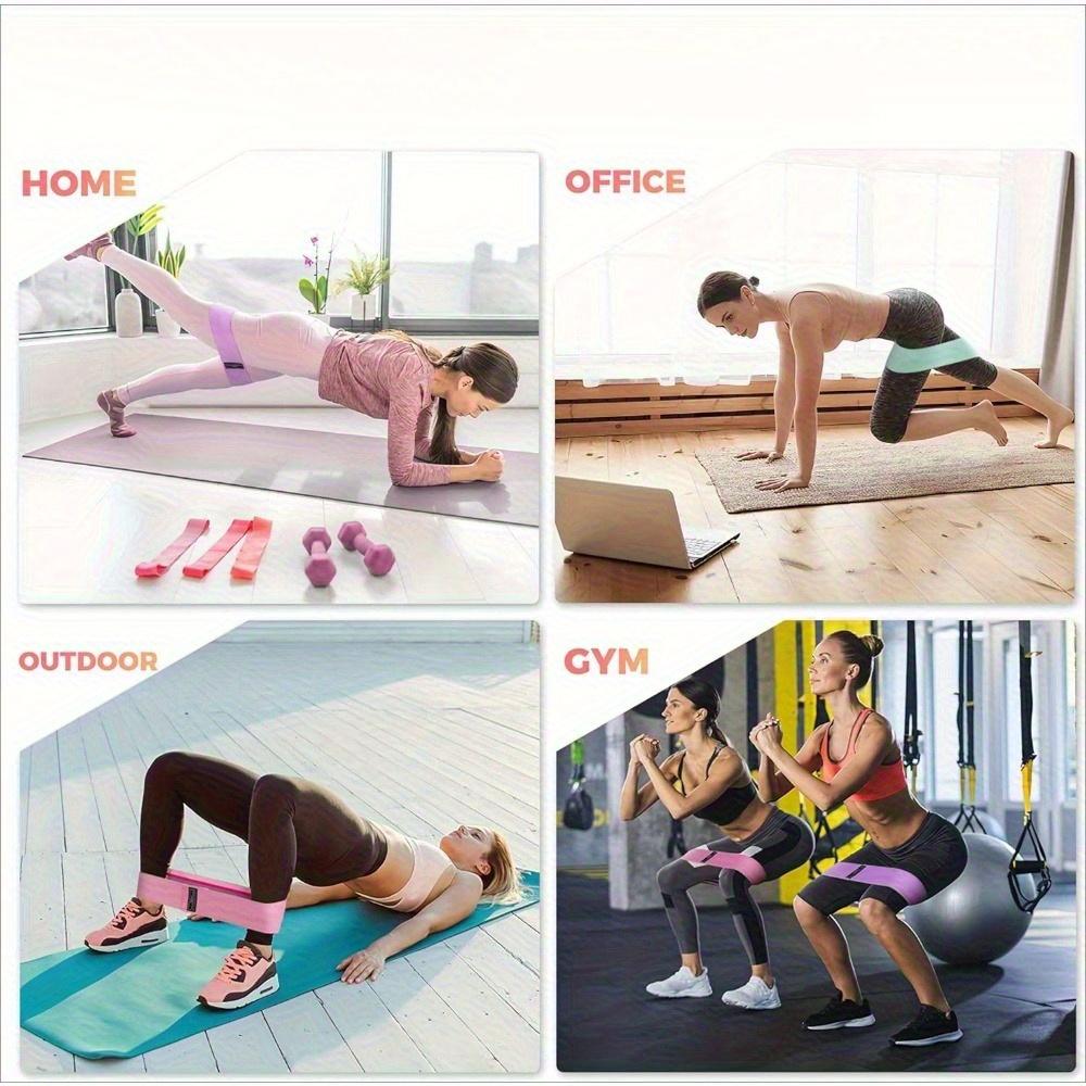 Sports Exercise Resistance Loop Band Set Elastic Squat Bands Yoga Stretch Strap Gym Equipment for Home Workout Fitness Training Bands