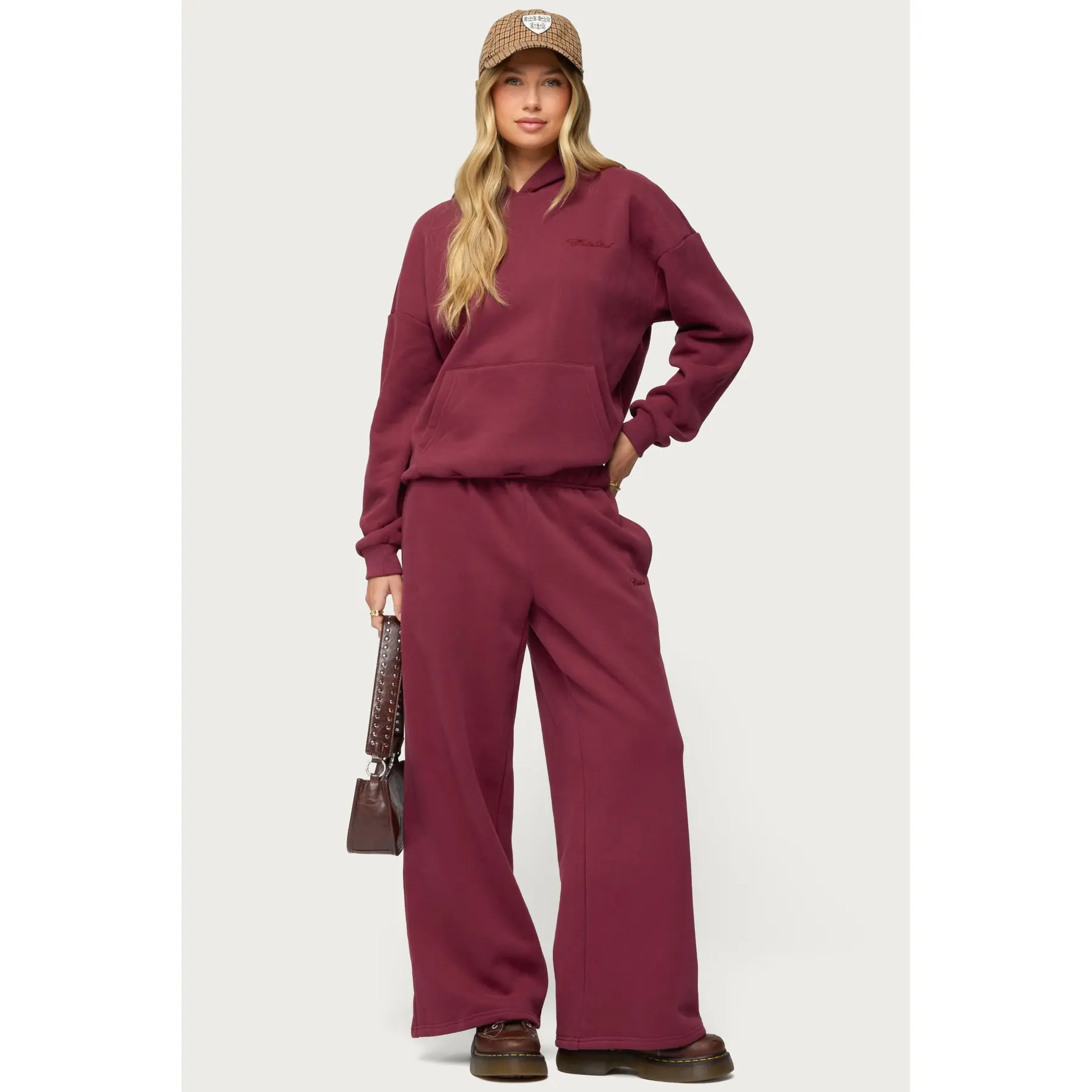 Basic Girl Wide Leg Edikted Sweatpants