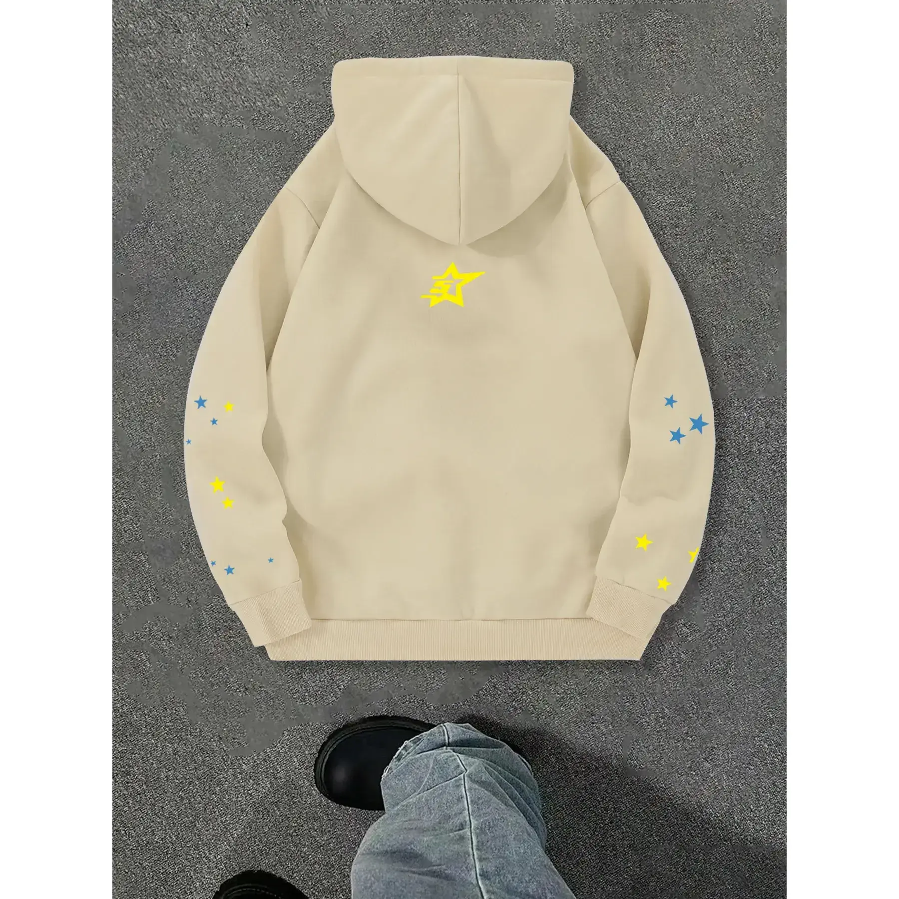 Men's Hip Hop Spider Web Graphic Hoodie, Vintage Harajuku Style Long Sleeve Casual Top, Fall & Winter Fitted Thick Kint Fabric Men's Hip Hop Spider Web Graphic Hoodie, Vintage Harajuku Style Long Sleeve Casual Top, Fall & Winter Fitted Thick Kint Fabric