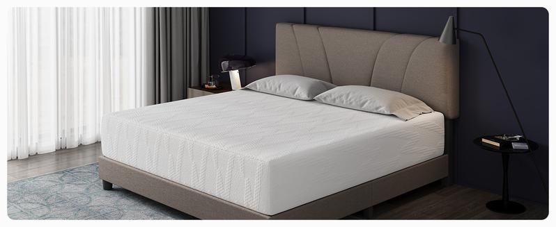 Memory Foam Mattress 5/6/8/10/12/14 Inch Gel Memory Foam Mattress with 30% NanoGel for Cool Night Sleep & Pressure Relief, 3-Layer Foam Structure for Motion Isolation, CertiPUR-US Certified, Easy Setup