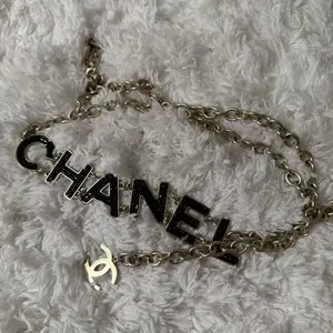 Pre-owned CHANEL Metal Bag Accessories vintage gold tone chain link belt
