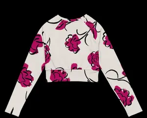 Body Art Recycled long-sleeve crop top