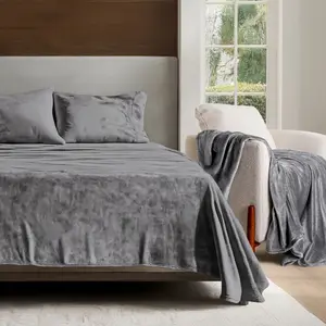 Ultimate Cozy Reset Microplush Blanket & Sheet Set