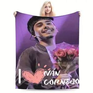 Soft Plush Blanket by Iván Cornejo, Warm and Comfortable for Living Room, Office, Sofa Decoration, Four Seasons Travel Blanket, Versatile Gift Blanket - Home Decor Accessories 108