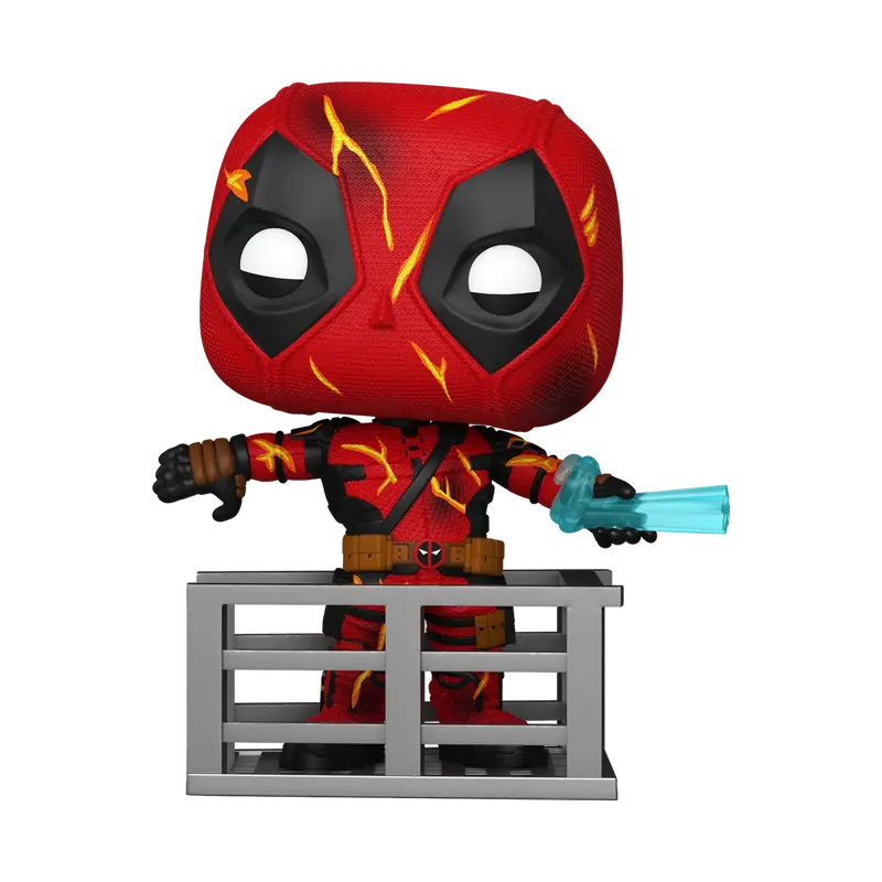 Funko Pop! Marvel: Deadpool & Wolverine - Deadpool (Time Ripper) Vinyl Figure #1567