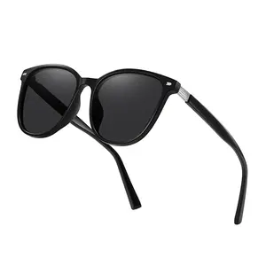 Simple Fashion Sunglasses for Women Polarized Driving Anti Glare UV400 Protection Stylish Design Trendy Sleek Mirror Lenses